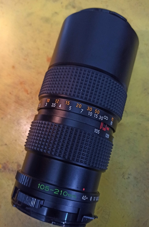 玛米亚105-210，中画幅645的变焦头...