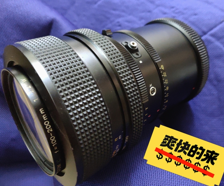 玛米亚RB67相机100㎜~200㎜/F5...