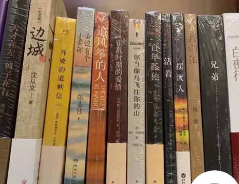 文学小说图书书籍全新未拆封，一本包邮 百年...