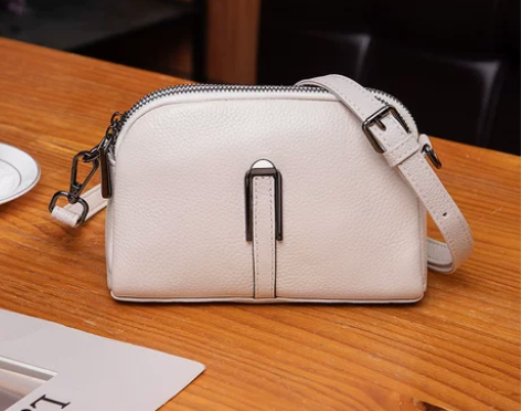 ?真皮女包2022新款斜挎包头层牛皮迷你小...