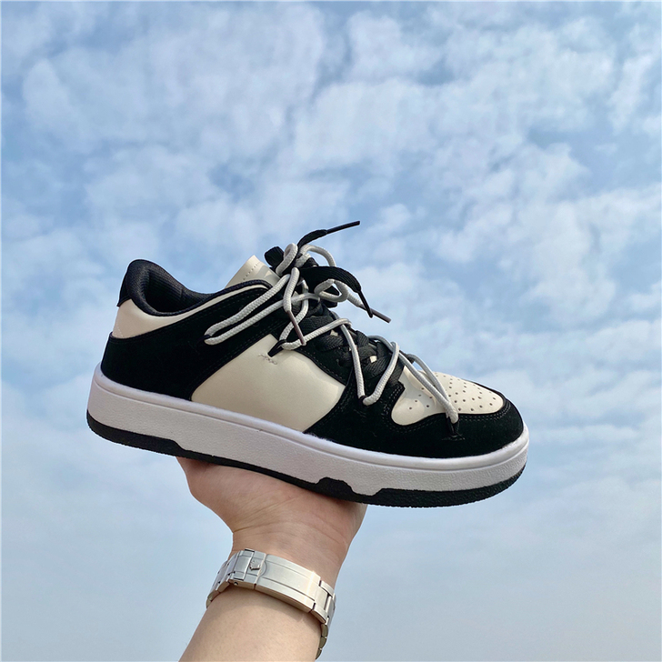 chin港风复古女板鞋ins超火百搭运动休闲德训##amp；hellip；