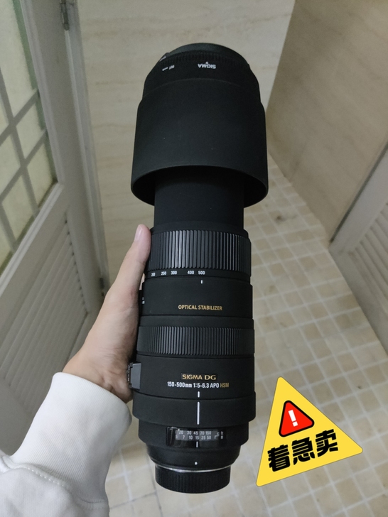 出适马150-500，尼康口，打鸟摄月，二...