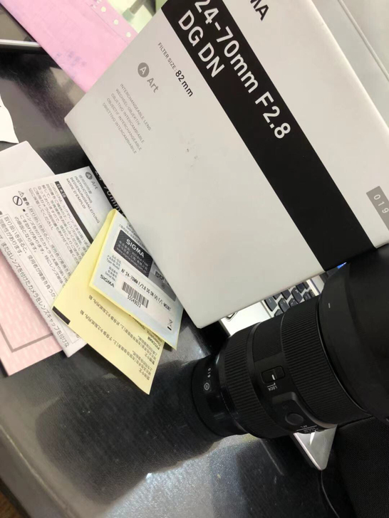 适马24-70 2.8新款，松下L口，箱说...
