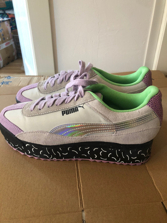 PUMA彪马正品 全新女子复古经典厚底德训...