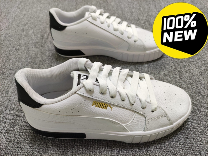 Puma彪马 Cali Star 女款白黑...