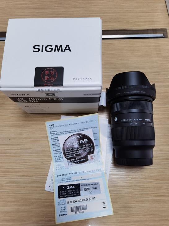 适马28-70f2.8索尼e卡口，刚买二十...