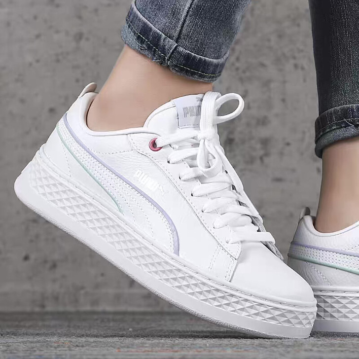 PUMA彪马板鞋女鞋2021春季新款轻便耐...