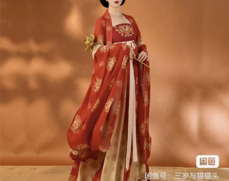 裳云兮(燕云台)唐制原创汉服女夏季唐风刺绣...