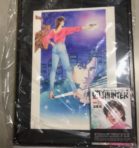 仅展示,北条司猫眼30周年展,城市猎人复制...