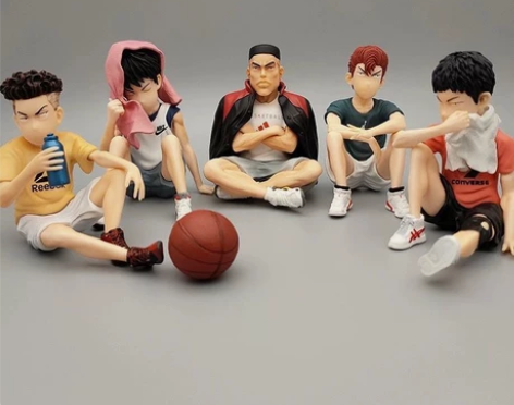 全新 动漫灌篮高手湘北五虎三井寿樱木花道流...