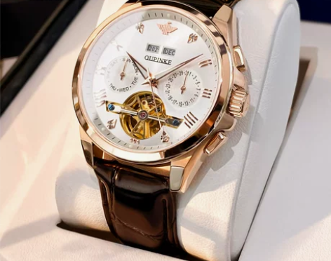 【年货价】瑞士欧品客正品手表男2021年新...