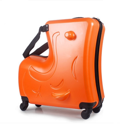 儿童行李箱可坐可骑拉杆箱小孩万向轮宝宝皮箱...