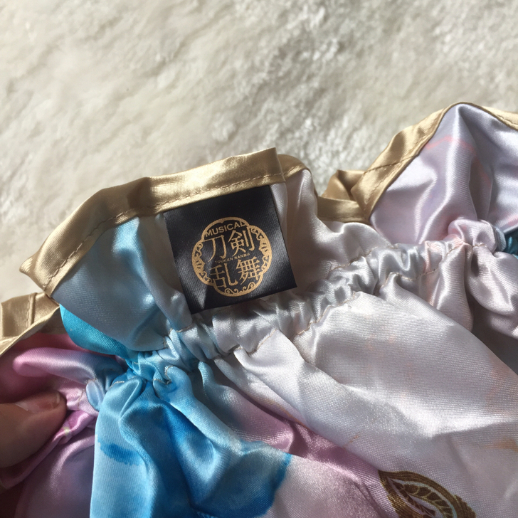 刀剑乱舞音乐剧周边缎面束口袋收纳包