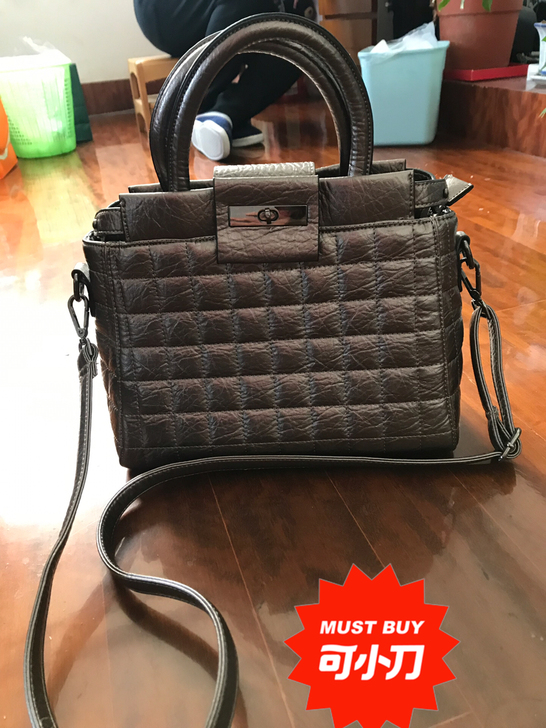 全新高档PU女包，手拎斜挎都可以，内部分层...