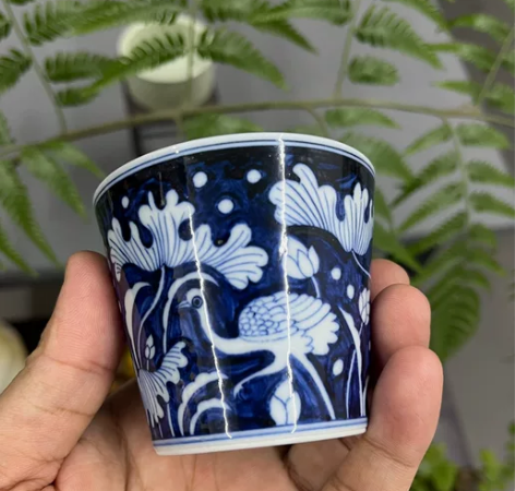 景德镇一鹭莲科冰桶，容量100ml完美品非...