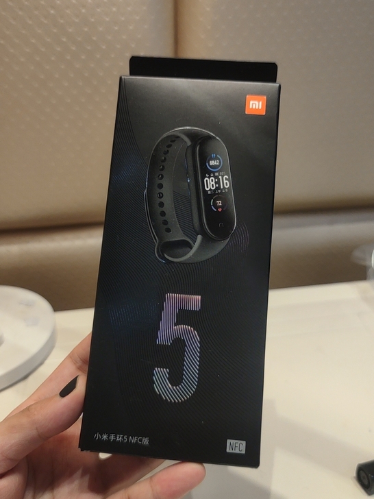 小米手环5nfc 运动手环