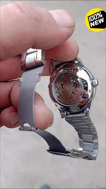 转让闲置新的全自动机械表，妹妹新加坡亚出差...