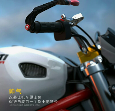 摩托车春风小忍者R3宝雕地平线改装铝合金手...