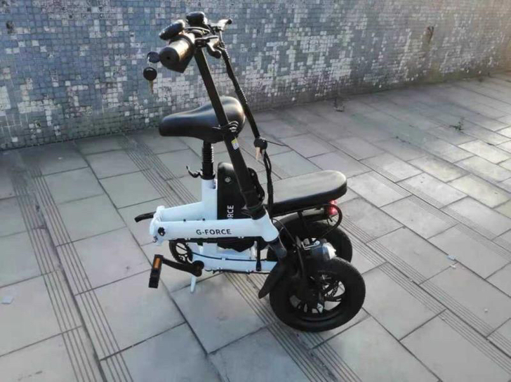 折叠电动自行车锂电池 代驾超轻小型助力车电...