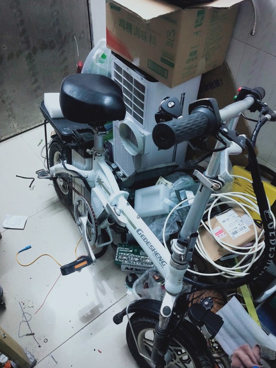折叠电动车 代驾电动车 36V12A 续航...