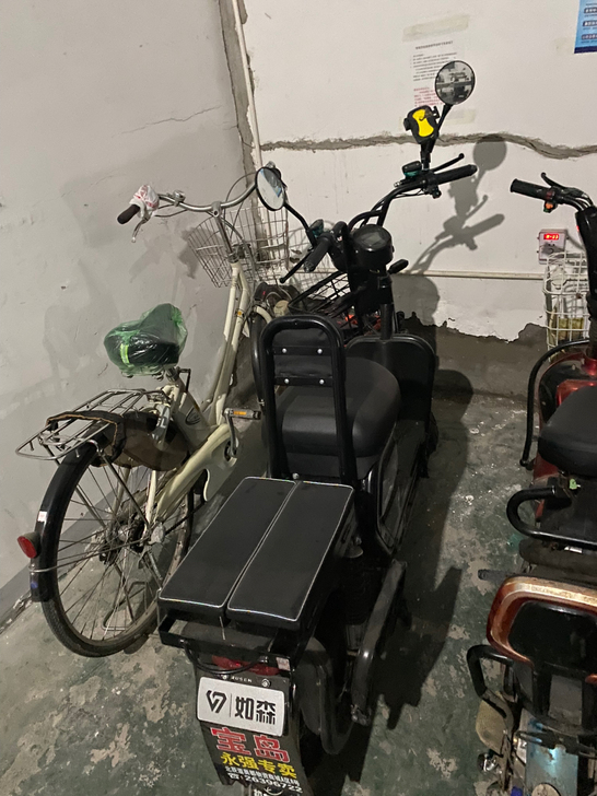如森电动车 当时在实体店买的 想送外卖用 ...