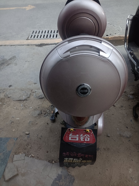 台铃电动车,能跑五十公里左右,车子很好,很...