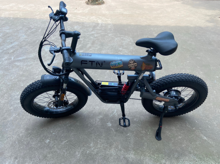 FTN 电动自行车 是mini版续航100...