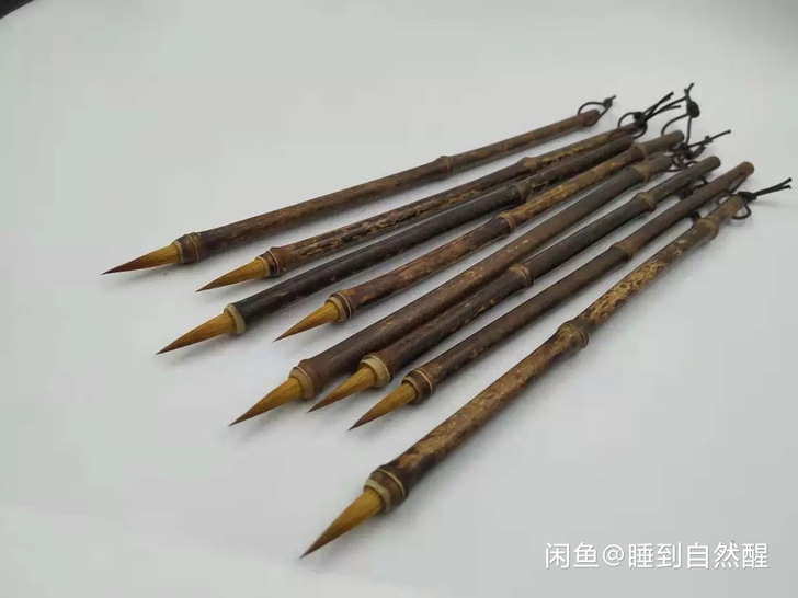 紫竹狼毫小楷毛笔 书法心经抄经笔 小号...