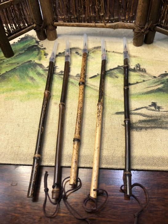 日本回流的竹毛笔,全新全品。每一个都与众不...