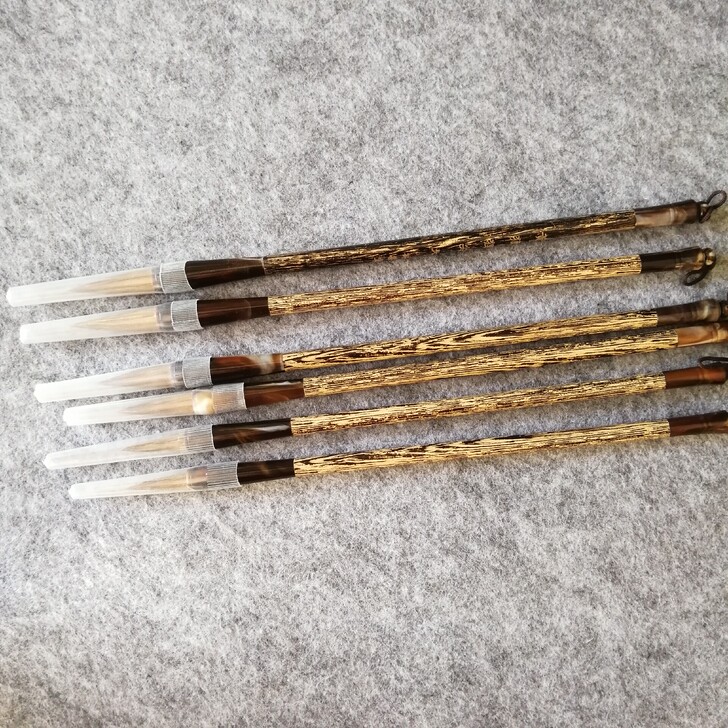 黄狼狸尖毛笔!朋友文房四宝店不开了,大量笔...
