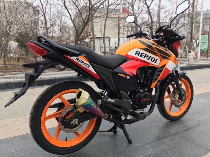 原版原漆精品五羊本田幻影RR150赛道版花...