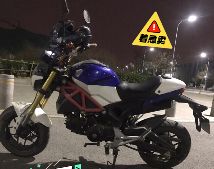 银钢小怪兽125 无事故 3000公里 适...