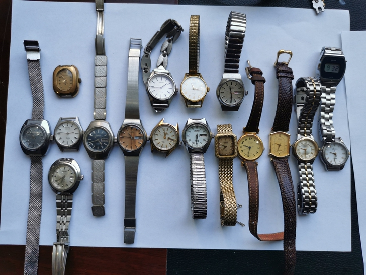 精工自动机械手表与精工石英等手表