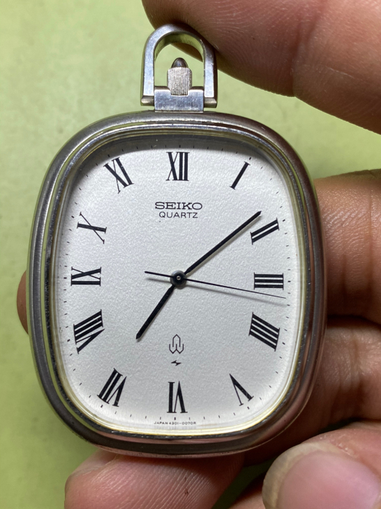 精工石英表好品，925银壳，不走配件出