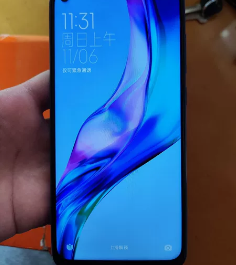 红米Redmi 10X 4G版，后壳蓝色6...