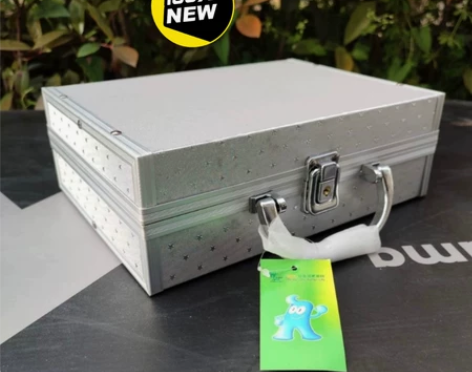 清仓特价手提铝合金工具箱家用五金收纳箱带锁...