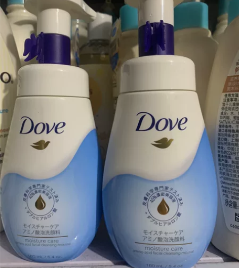 全新多芬水嫩洁面慕斯洗面奶160ml，购买...