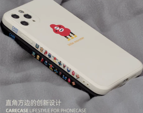 CARECASE 侧边小怪兽适用苹果12液...