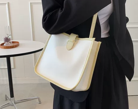 时尚大容量大包包女单肩包百搭质感斜挎托特包...