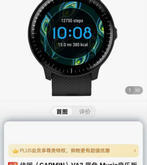 佳明(GARMIN)VA3 黑色 Musi...