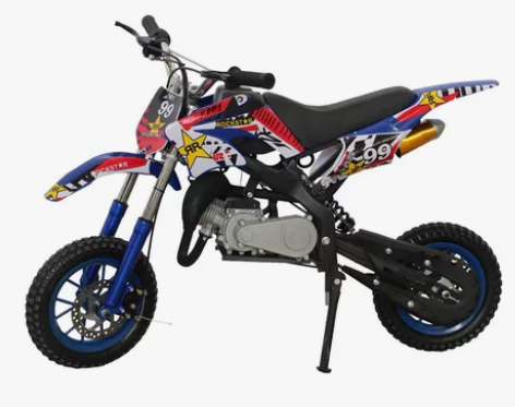 2022新款49cc迷你越野摩托车汽油儿童...