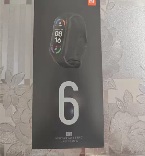 小米手环6NFC版智能血氧心率监测蓝牙男女...