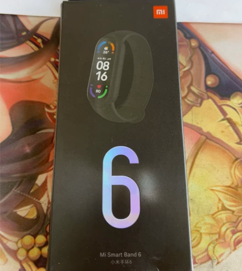 小米手环6 全新未拆封,同事单位活动得的,...