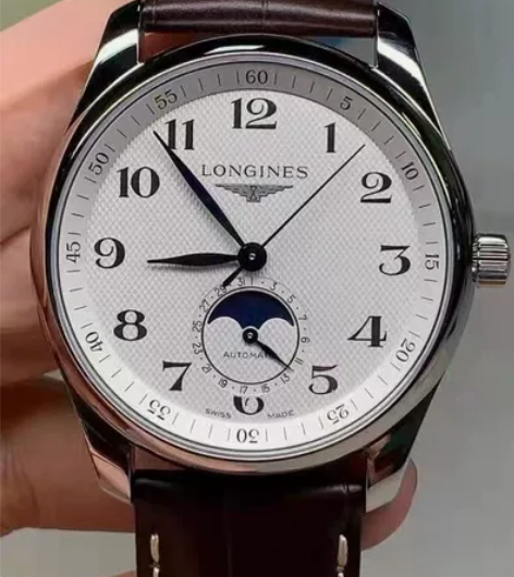 闲置二手正品手表男9成新LONGINES名...