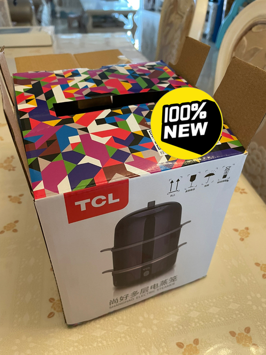 TCL多层电蒸笼，型号如图，全新未使用，适...