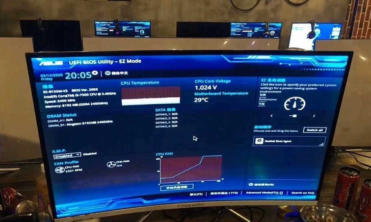 1060显卡网吧整机组装台式二手电脑全套家...