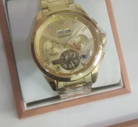 瑞士欧品客男表正品名牌镂空陀飞轮手表男士全...