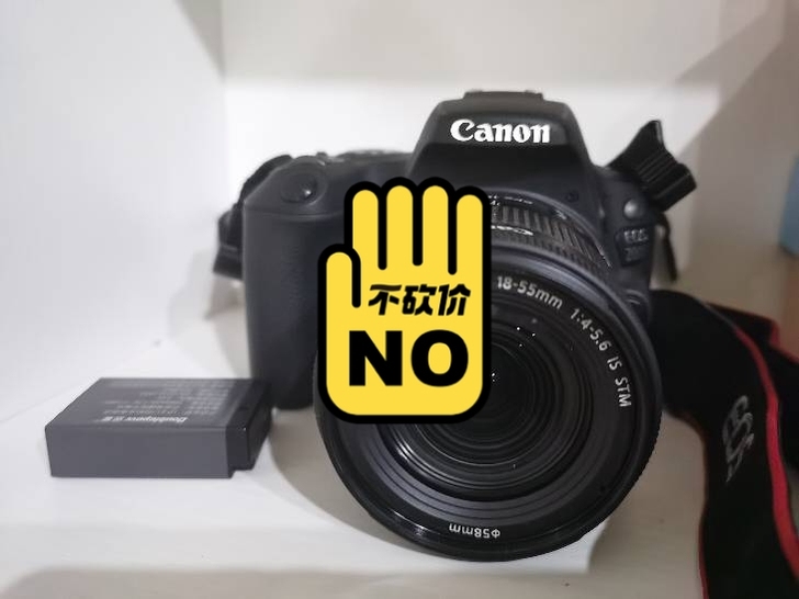 佳能200d  95新 18-55套机，非...