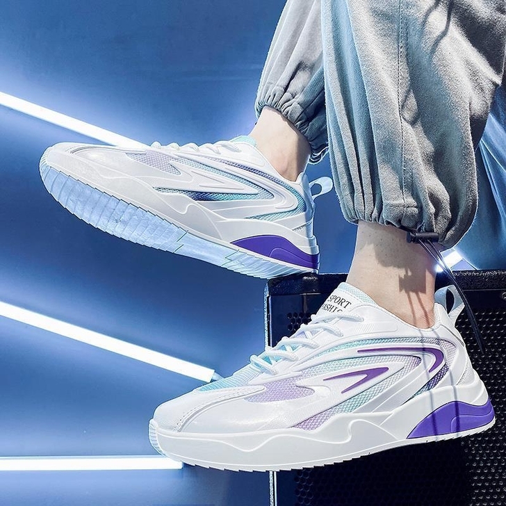 男鞋休闲运动鞋秋季新款夏季透气小白板鞋in...