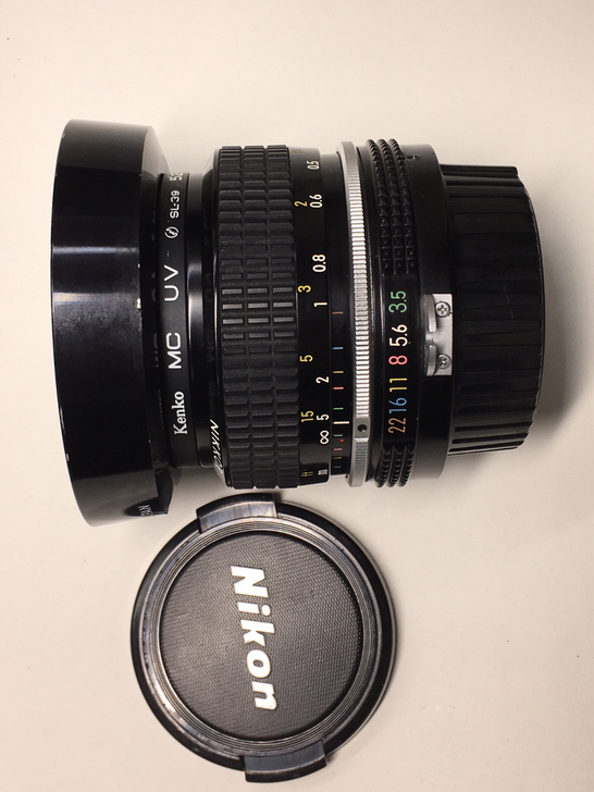 尼康 nikkor 28mm 3.5 手动...